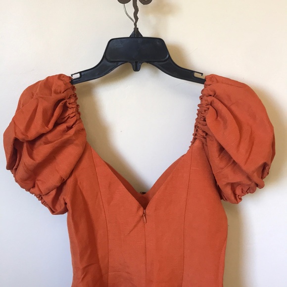 Significant Other•Solace Tie Bodice Linen Dress - Picture 8 of 12